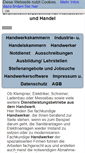 Mobile Screenshot of handwerkernet.de