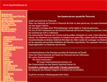 Tablet Screenshot of handwerkernet.at